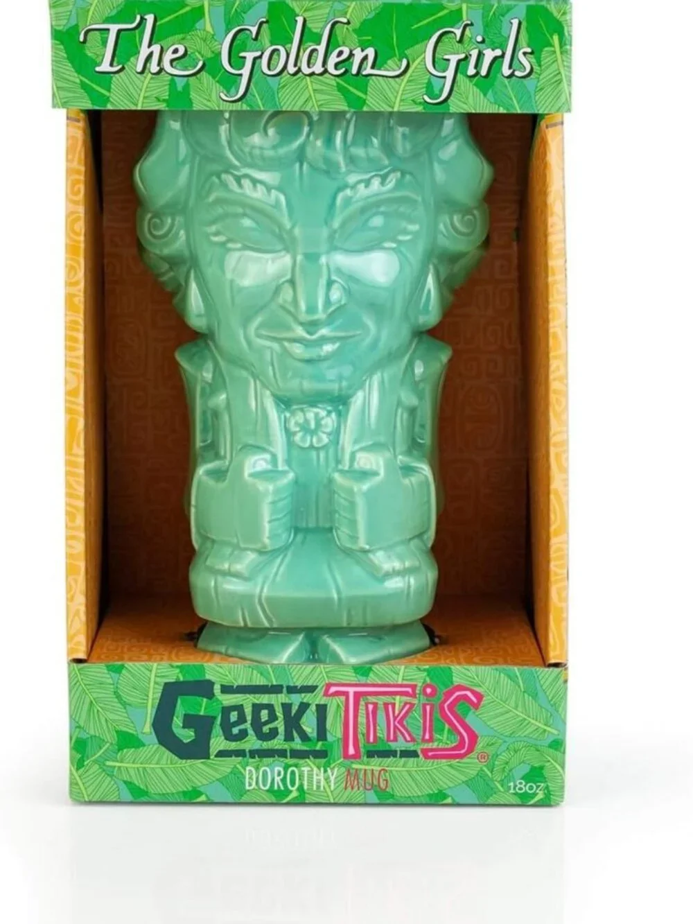 Golden Girls Dorothy Mug | Collectible Ceramic Tiki Cup | 18 oz Drinkware